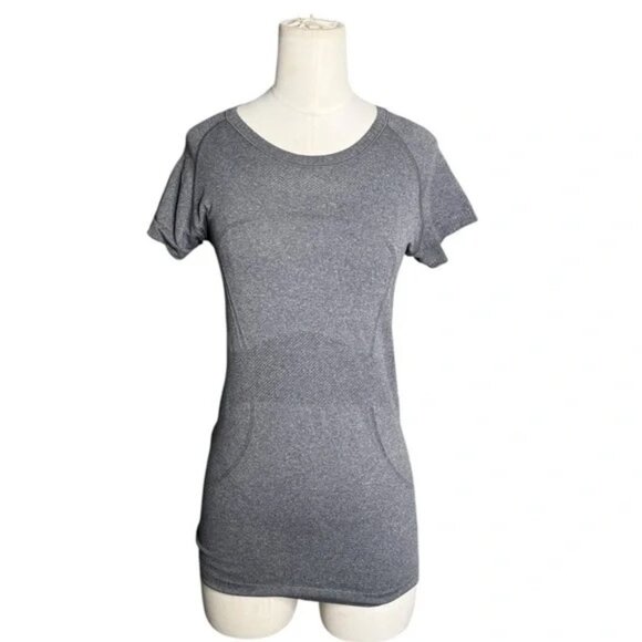 Lululemon Swiftly Tech Short Sleeve Crew Heathered Slate - Picture 4 of 8